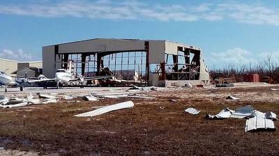 Hangar Door on Crooked Island