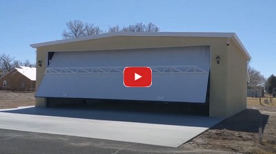 Mid Airpark Valley Hangar Door