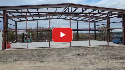 Under Construction Hangar Door